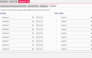 Preferensi Atribut Tambahan Pemasok Accurate Online