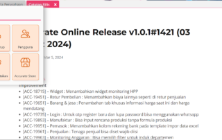 Fitur Penomoran Accurate Online