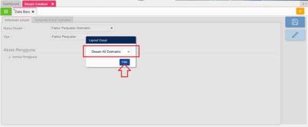 Desain Cetakan Accurate Online