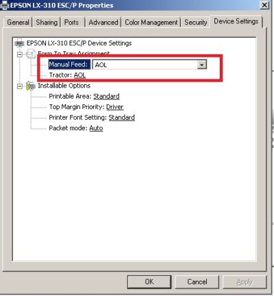 Device Setting