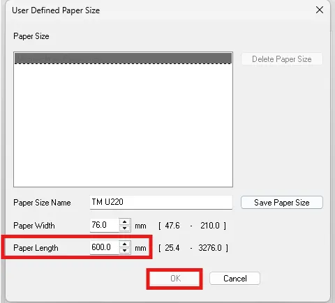 Paper Length